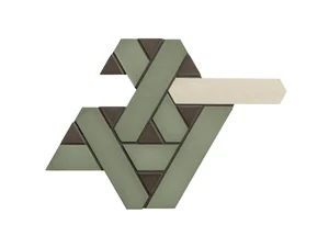 Мозаика Mutina NHW17 WEAVING Trio G San Jiao 30,3x42,9 матовая