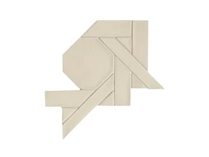 Мозаика Mutina NHW21 WEAVING White Ba Leng 34,3x34,3 матовая