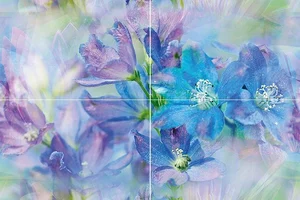 Панно Муза-Керамика Garden P4D242 40x60 глянцевое
