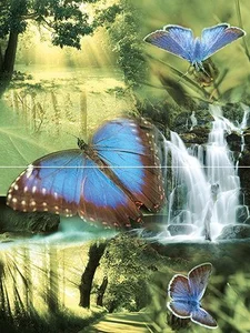 Панно Муза-Керамика Glory P2D260 30x40 глянцевое