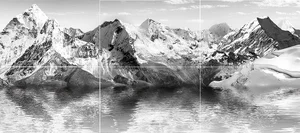 Панно Муза-Керамика Himalayas P6D255 40x90 глянцевое