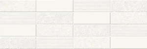 Плитка Mykonos Lille Mosaic Blanco 25x75 матовая