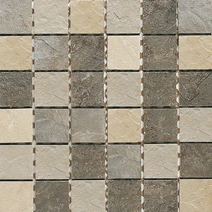 Мозаика Halcon Napoles Jaspe Mosaico Mix Beige 30x30 матовая