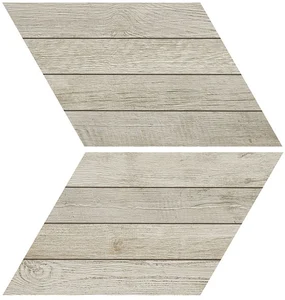 Декоративный элемент Atlas Concorde Italy Nash White Wood Chevron AN9R 32,5x45 матовый
