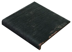 Ступень Natucer Retro Peldano Curvo Negre 32x32 матовая