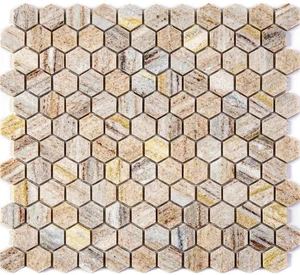 Мозаика Natural Mosaic Adriatica (2,5 mm) 7M020-DP 28,5x29,5 полированная
