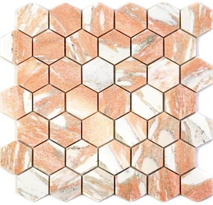 Мозаика Natural Mosaic Adriatica (4,8 mm) 7M064-HP 29,8x30 полированная