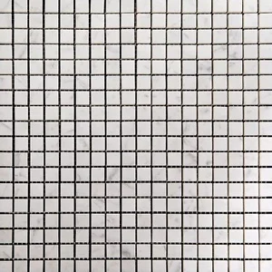 Мозаика Natural Mosaic Adriatica Carrara (1,5X1,5) 7M088-15P 30,5x30,5 полированная