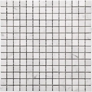 Мозаика Natural Mosaic Adriatica Carrara (2X2) 7M088-20P 30,5x30,5 полированная