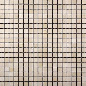 Мозаика Natural Mosaic Adriatica Crema Marfil (1,5X1,5) 7M025-15P 30,5x30,5 полированная