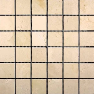 Мозаика Natural Mosaic Adriatica Crema Marfil (4,8X4,8) 7M025-48P 30,5x30,5 полированная