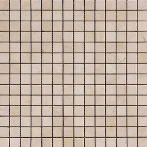 Мозаика Natural Mosaic Adriatica Crema Marfil Extra (2X2) 7M030-20P 30,5x30,5 полированная