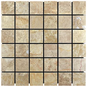Мозаика Natural Mosaic Adriatica Emperador Light (4,8X4,8) 7M036-48P 30,5x30,5 полированная