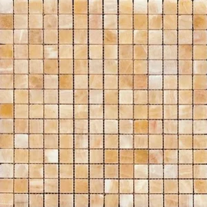 Мозаика Natural Mosaic Adriatica Onyx Yellow (2X2) 7M073-20T 30,5x30,5 матовая