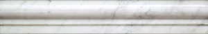 Natural Mosaic Бордюры Carrara B088-2 5x30,5 полированный
