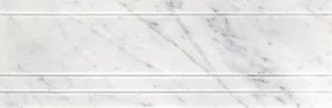 Natural Mosaic Бордюры Carrara B088-3 10x30,5 полированный