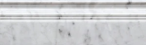 Natural Mosaic Бордюры Carrara B088-4 10x30,5 полированный