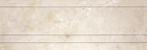 Natural Mosaic Бордюры Crema Marfil Extra B030-3 10x30,5 полированный
