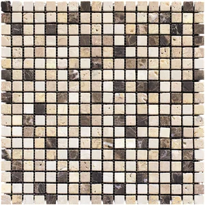 Мозаика Natural Mosaic Mix 7MT-88-15T 30,5x30,5 матовая