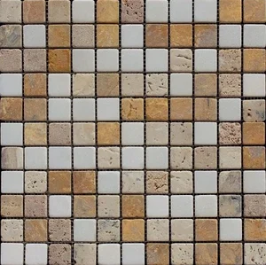 Мозаика Natural Mosaic Mix MT-02-25T (MT-02) 30,5x30,5 матовая