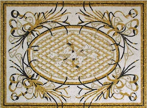Natural Mosaic Мозаичный ковер PP-01 (SB-P) 85x115 полированный