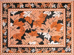 Natural Mosaic Мозаичный ковер PP-02 (SA-P) 85x115 полированный