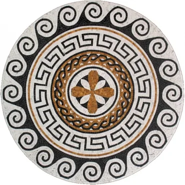Natural Mosaic Мозаичный розон PH-10 100x100 полированный
