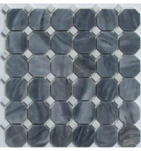 Мозаика Natural Mosaic Octagon (4,8х4,8+1,5x1,5) 7M033+7M001-BP 30,5x30,5 полированная
