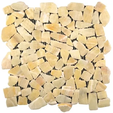 Мозаика Natural Mosaic Paladium Onyx Yellow 7M073-ML 30,5x30,5 матовая