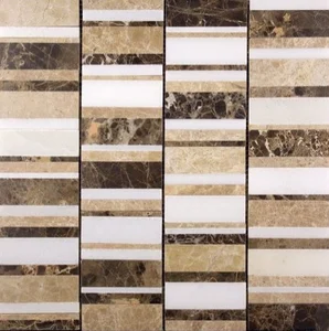 Мозаика Natural Mosaic S-Line KB-C05 (KB10-E04) 30,5x30,5 полированная
