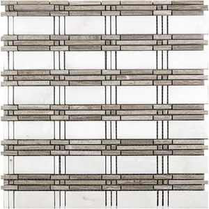 Мозаика Natural Mosaic S-Line KB-P31 (XY-M031G-31P) 30,5x30,5 полированная