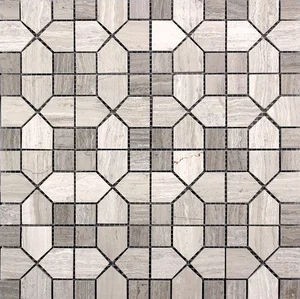 Мозаика Natural Mosaic S-Line KB-P54 (XY-M031G-54P) 30,5x30,5 полированная