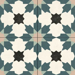 Керамогранит Navarti Flor Blue Pre. 45x45 матовый