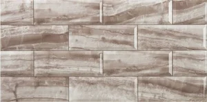Плитка Navarti Marblebrick Gris 25x50 глянцевая