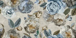 Керамогранит Naxos Alchymie Flowery Grey Nat Ret 133481 60x120 матовый