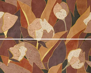 Панно Naxos Chromatica Comp.Tulip (2 PZ) 129348 80x100 матовое