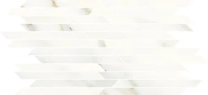 Мозаика Naxos Grand Tour Mosaico Rythm Calacatta 100959 22,8x39,5 полированная