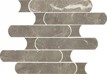 Мозаика Naxos Grand Tour Mosaico Shape Grigio Imperiale 100946 30x30 полированная