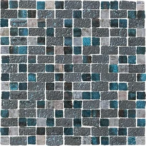 Мозаика Naxos Raku Mos. Spacc.Turquoise 100983 30,5x30,5 матовая