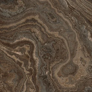 Керамогранит Naxos Rhapsody Brown Wave Lev Rett 117462 60x60 полированный