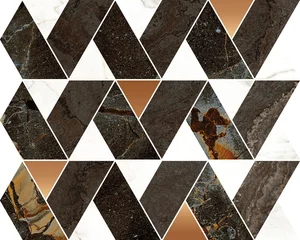 Мозаика Naxos Rhapsody Mosaic Mood Gold 118819 30x34 полированная