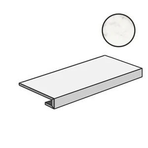 Ступень Naxos Rhapsody White Fun Gradone Costa Rett 33x120 полированная