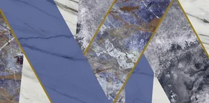 Декоративный элемент Naxos Serenade Fascia Prestige Blue Mix 128994 60x120 полированный