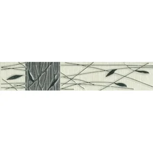 Бордюр Нефрит керамика Piano Пиано-2 коричневый 5x25 матовый