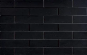 Клинкерная плитка Cerrad Nero 9706 6,5x24,5 глянцевая