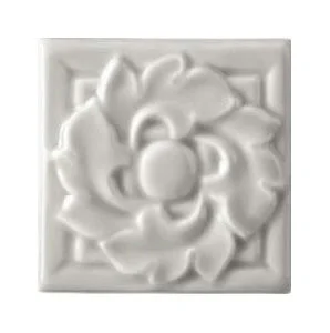 Вставка Grazia New Classic Hellas Tozzetto Bianco THE1 6x6 глянцевая