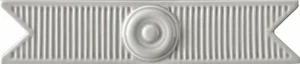 Бордюр Grazia New Classic Urbe Bianco URBE1 5,5x26 глянцевый