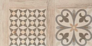 Керамогранит New Tiles Ibiza Decor Azul 30x60 матовый