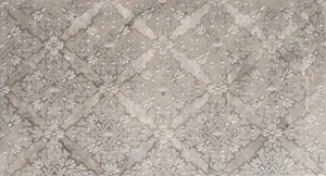 Декоративный элемент Marca Corona Newluxe Grey Damasco S/1 30,5x56 глянцевый
