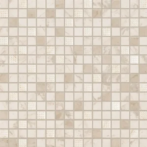 Мозаика Marca Corona Newluxe Ivory Tessere Riv. 30x30 глянцевая